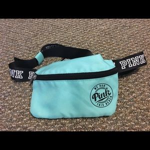 VS Pink teal fanny pack